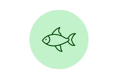 Tetra Balık, vektör, piksel mükemmel, illüstratör dosyası