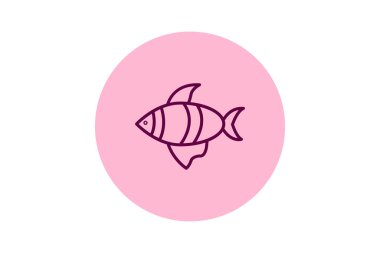 Palyaço balığı, vektör, piksel mükemmel, illüstratör dosyası