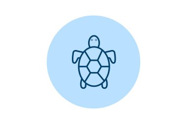 Kaplumbağa, vektör, piksel mükemmel, illüstratör dosyası