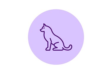 Husky, vektör, piksel mükemmel, illüstratör dosyası