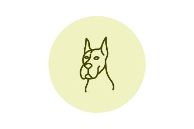 Büyük Danca, vektör, piksel mükemmel, illüstratör dosyası