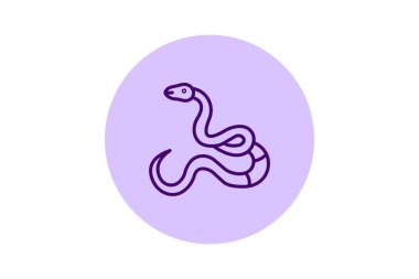 Süt Yılan, vektör, piksel mükemmel, illüstratör dosyası