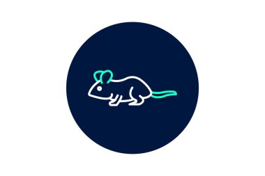 Gerbil, vektör, piksel mükemmel, illüstratör dosyası