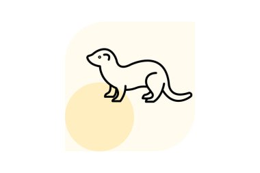 Gelincik, vektör, piksel mükemmel, çizer dosyası