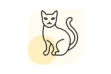 Rus Mavi Kedisi, vektör, piksel mükemmel, illüstratör dosyası