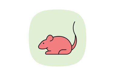 Fare, vektör, piksel mükemmel, resimleyici dosyası