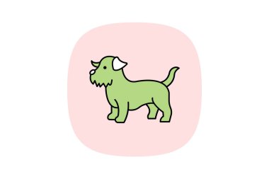 Norfolk Terrier, vektör, piksel mükemmel, illüstratör dosyası