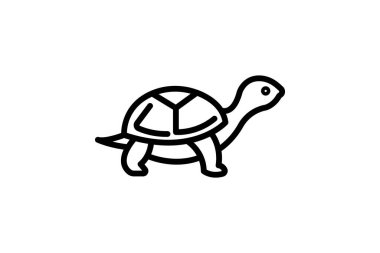 Kaplumbağa, vektör, piksel mükemmel, çizer dosyası