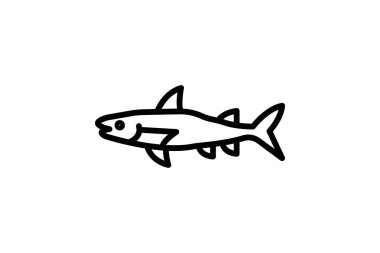 Barakuda, vektör, piksel mükemmel, illüstratör dosyası