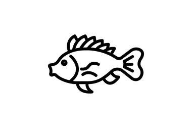 Akrep balığı, vektör, piksel mükemmel, illüstratör dosyası