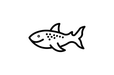 Balina Köpekbalığı, vektör, piksel mükemmel, illüstratör dosyası