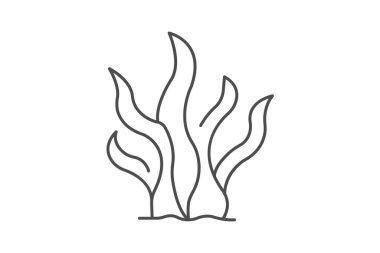 Yosun, vektör, piksel mükemmel, illüstratör dosyası