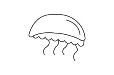 Portekiz Man O 'War, vektör, piksel mükemmel, illüstratör dosyası