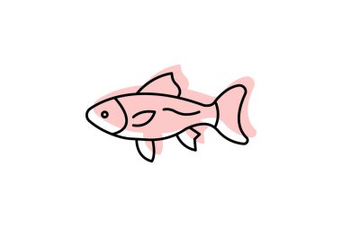 Guppy, vektör, piksel mükemmel, illüstratör dosyası