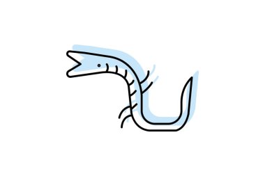 Boru balığı, vektör, piksel mükemmel, illüstratör dosyası