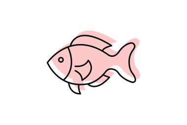 Anthias, vektör, piksel mükemmel, illüstratör dosyası