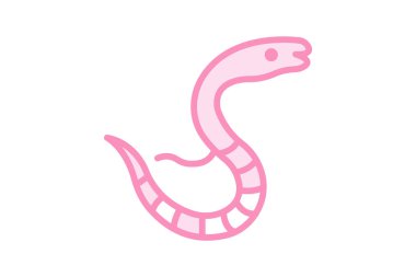 Deniz Yılanı, vektör, piksel mükemmel, illüstratör dosyası