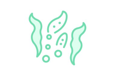 Yosun, vektör, piksel mükemmel, illüstratör dosyası