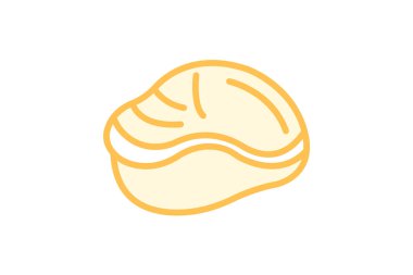 Midye, vektör, piksel mükemmel, illüstratör dosyası