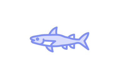 Barakuda, vektör, piksel mükemmel, illüstratör dosyası