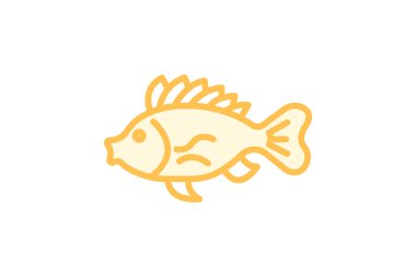 Akrep balığı, vektör, piksel mükemmel, illüstratör dosyası