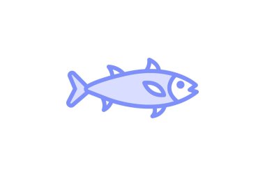 Uskumru, vektör, piksel mükemmel, illüstratör dosyası