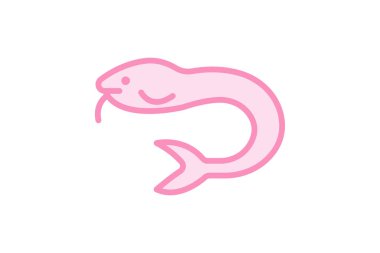 Hagfish, vektör, piksel mükemmel, illüstratör dosyası