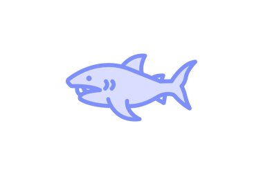 Megamouth Shark, vektör, piksel mükemmel, illüstratör dosyası