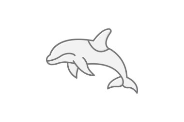 Orka, vektör, piksel mükemmel, illüstratör dosyası