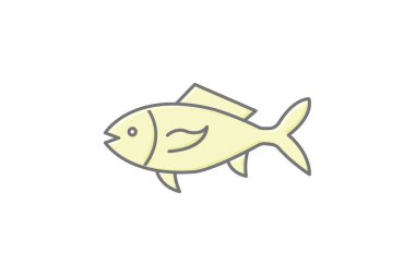 Cam balığı, vektör, piksel mükemmel, illüstratör dosyası