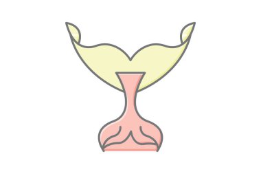 Balina Kuyruğu, vektör, piksel mükemmel, illüstratör dosyası