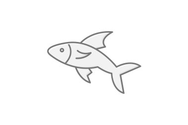 Uçan Balık, vektör, piksel mükemmel, illüstratör dosyası