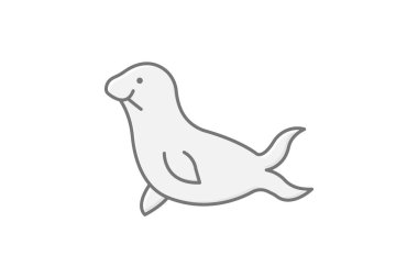 Mühür, vektör, piksel mükemmel, illüstratör dosyası