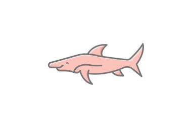 Remora, vektör, piksel mükemmel, çizer dosyası