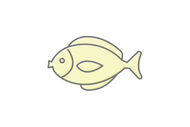 Cerrah balığı, vektör, piksel mükemmel, illüstratör dosyası