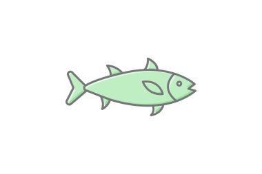 Uskumru, vektör, piksel mükemmel, illüstratör dosyası