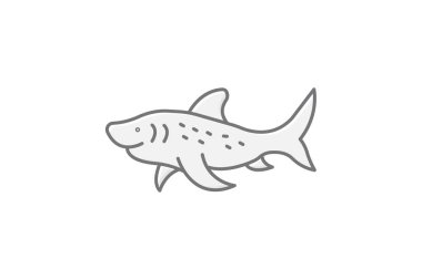 Zebra Köpekbalığı, vektör, piksel mükemmel, illüstratör dosyası