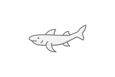 Bambu Köpekbalığı, vektör, piksel mükemmel, illüstratör dosyası