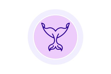 Balina Kuyruğu, vektör, piksel mükemmel, illüstratör dosyası