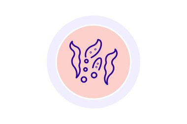 Yosun, vektör, piksel mükemmel, illüstratör dosyası