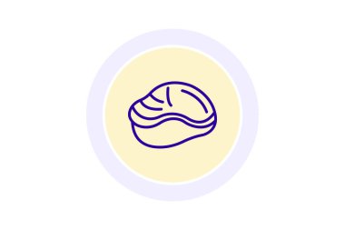 Midye, vektör, piksel mükemmel, illüstratör dosyası