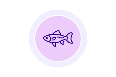 Guppy, vektör, piksel mükemmel, illüstratör dosyası