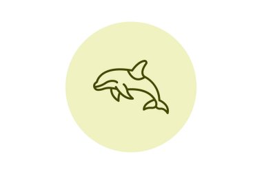 Orka, vektör, piksel mükemmel, illüstratör dosyası