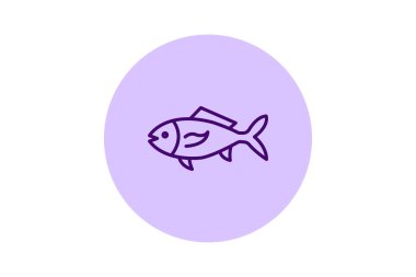 Cam balığı, vektör, piksel mükemmel, illüstratör dosyası