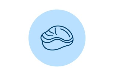 Midye, vektör, piksel mükemmel, illüstratör dosyası