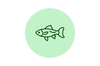 Guppy, vektör, piksel mükemmel, illüstratör dosyası