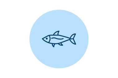 Sardalya, vektör, piksel mükemmel, illüstratör dosyası