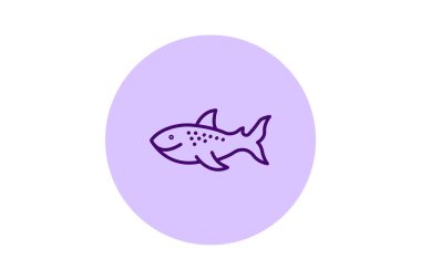 Balina Köpekbalığı, vektör, piksel mükemmel, illüstratör dosyası