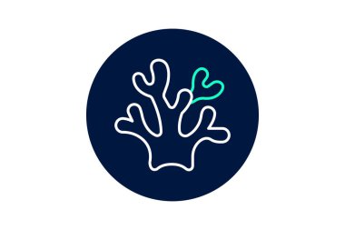 Mercan, vektör, piksel mükemmel, illüstratör dosyası