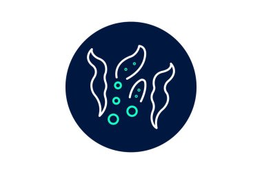 Yosun, vektör, piksel mükemmel, illüstratör dosyası